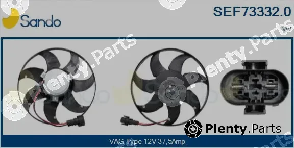 Sando SEF73332.0 — Fan, engine cooling