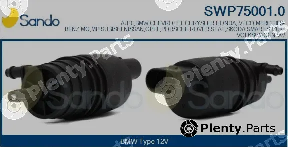Sando SWP75001.0 — Washer Fluid Pump, window cleaning