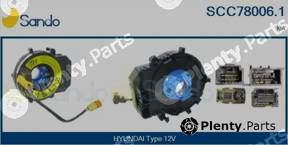 Sando SCC78006.1 — Clockspring, airbag