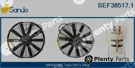 Sando SEF38517.1 — Electric Motor, radiator fan