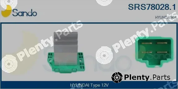 Sando SRS78028.1 — Resistor, interior blower