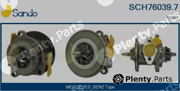 Sando SCH76039.7 — Core assembly, turbocharger