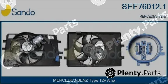 Sando SEF76012.1 — Electric Motor, radiator fan