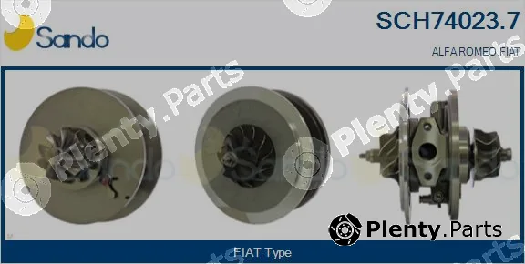 Sando SCH74023.7 — Core assembly, turbocharger