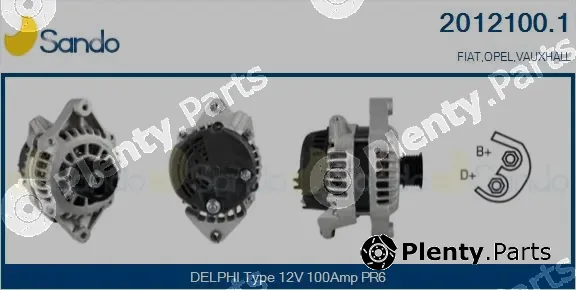 Sando 2012100.1 — Alternator