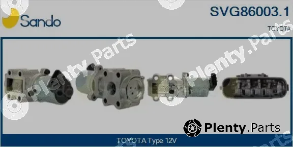 Sando SVG86003.1 — EGR Valve