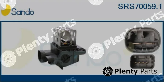 Sando SRS70059.1 — Series resistor, electric motor (radiator fan)