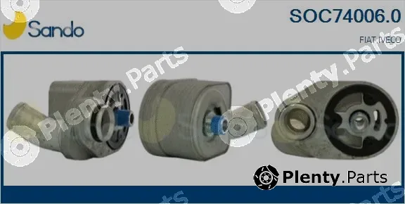 Sando SOC74006.0 — Oil Cooler, engine oil
