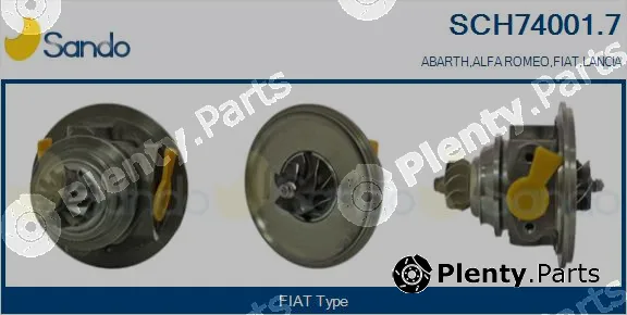 Sando SCH74001.7 — Core assembly, turbocharger