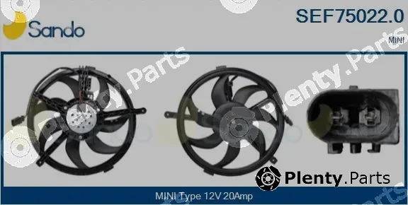 Sando SEF75022.0 — Electric Motor, radiator fan