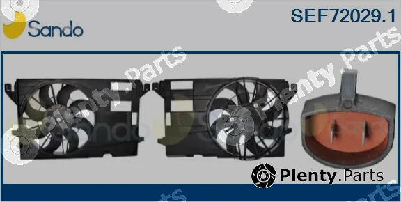 Sando SEF72029.1 — Electric Motor, radiator fan