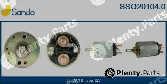 Sando SSO20104.0 — Solenoid Switch, starter