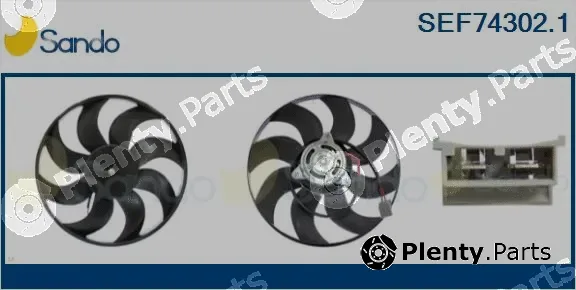 Sando SEF74302.1 — Fan, engine cooling