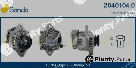Sando 2040104.0 — Alternator
