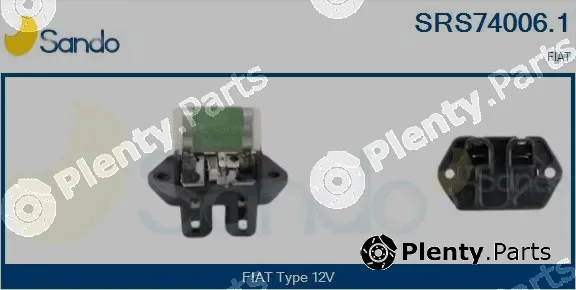 Sando SRS74006.1 — Series resistor, electric motor (radiator fan)