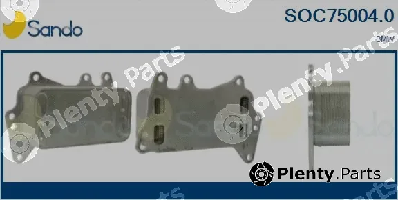 Sando SOC75004.0 — Oil Cooler, engine oil