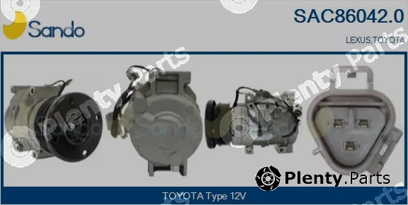 Sando SAC86042.0 — Compressor, air conditioning