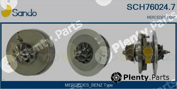 Sando SCH76024.7 — Core assembly, turbocharger