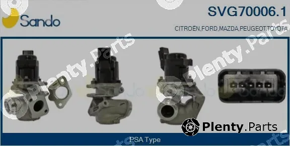 Sando SVG70006.1 — EGR Valve