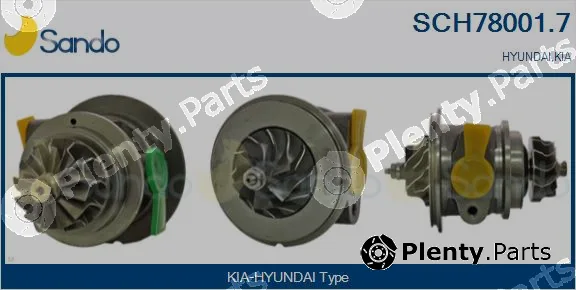 Sando SCH78001.7 — Core assembly, turbocharger