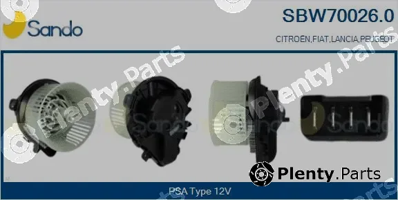 Sando SBW70026.0 — Interior Blower