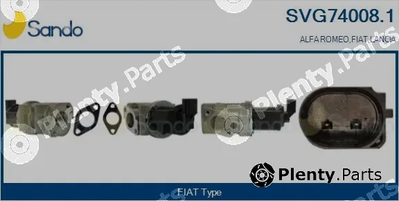 Sando SVG74008.1 — EGR Valve