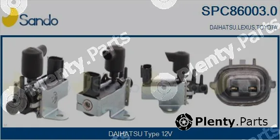 Sando SPC86003.0 — Pressure Converter, exhaust control