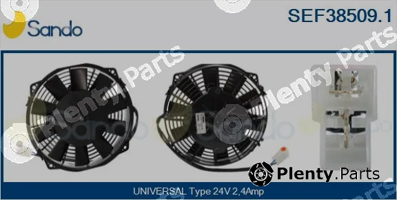 Sando SEF38509.1 — Electric Motor, radiator fan