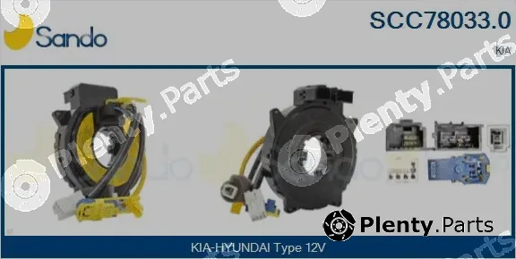 Sando SCC78033.0 — Clockspring, airbag