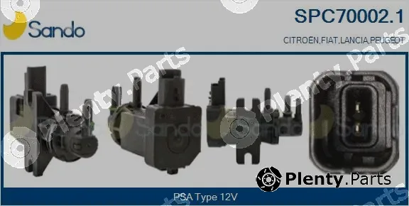 Sando SPC70002.1 — Pressure Converter, exhaust control