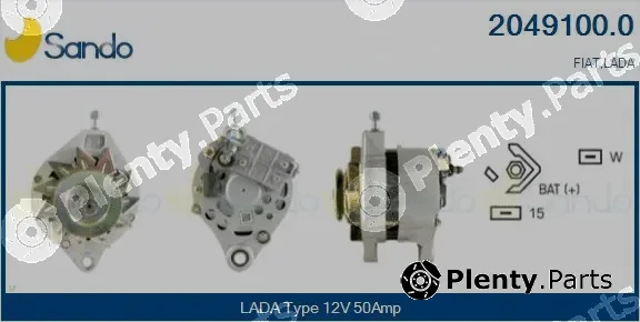 Sando 2049100.0 — Alternator