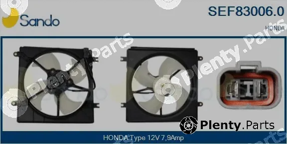 Sando SEF83006.0 — Electric Motor, radiator fan