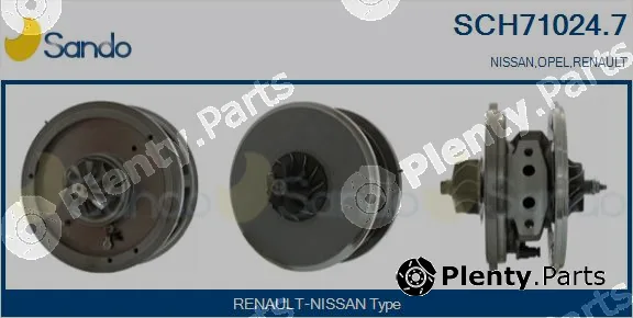 Sando SCH71024.7 — Core assembly, turbocharger