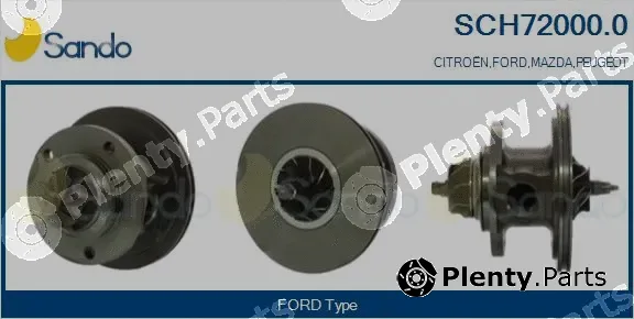 Sando SCH72000.0 — Core assembly, turbocharger