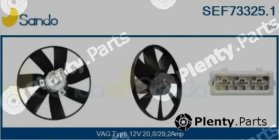 Sando SEF73325.1 — Fan, engine cooling