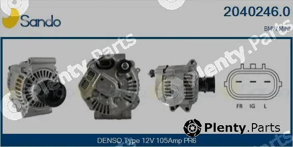 Sando 2040246.0 — Alternator
