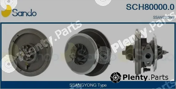 Sando SCH80000.0 — Core assembly, turbocharger