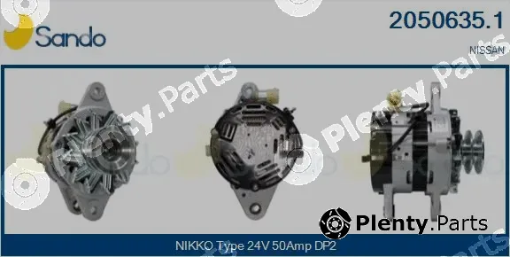 Sando 2050635.1 — Alternator