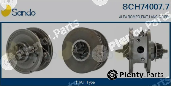 Sando SCH74007.7 — Core assembly, turbocharger