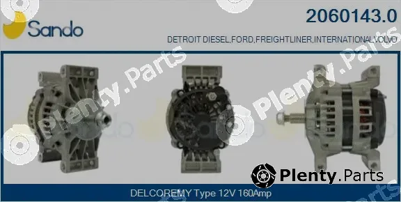 Sando 2060143.0 — Alternator