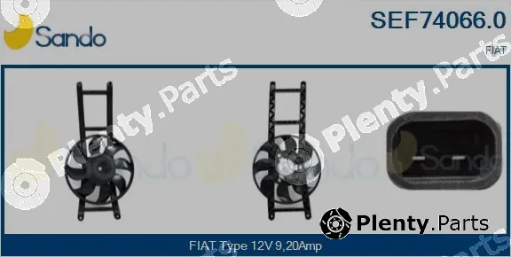 Sando SEF74066.0 — Electric Motor, radiator fan
