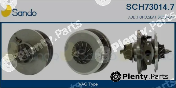 Sando SCH73014.7 — Core assembly, turbocharger