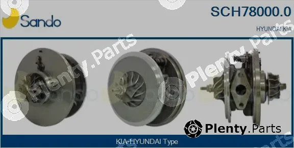 Sando SCH78000.0 — Core assembly, turbocharger
