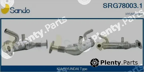 Sando SRG78003.1 — Cooler, exhaust gas recirculation