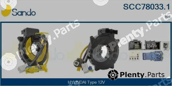 Sando SCC78033.1 — Clockspring, airbag