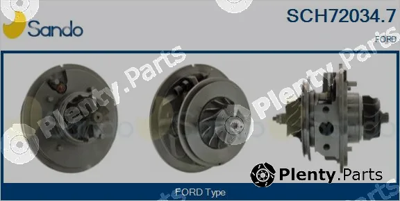 Sando SCH72034.7 — Core assembly, turbocharger
