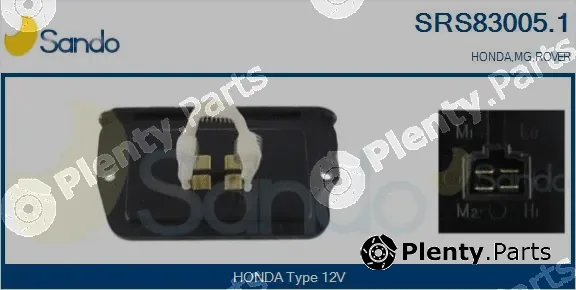 Sando SRS83005.1 — Resistor, interior blower