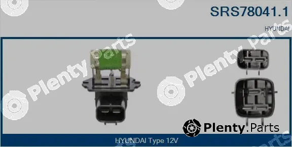 Sando SRS78041.1 — Series resistor, electric motor (radiator fan)