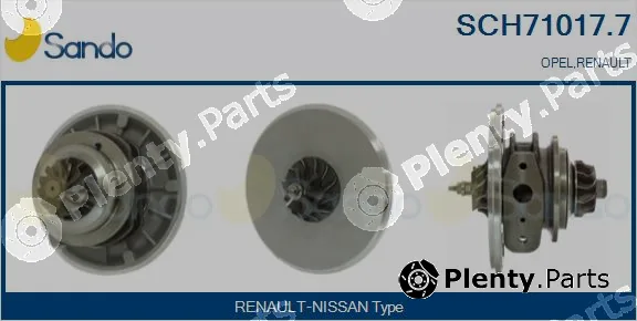 Sando SCH71017.7 — Core assembly, turbocharger