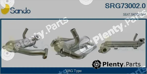 Sando SRG73002.0 — Cooler, exhaust gas recirculation